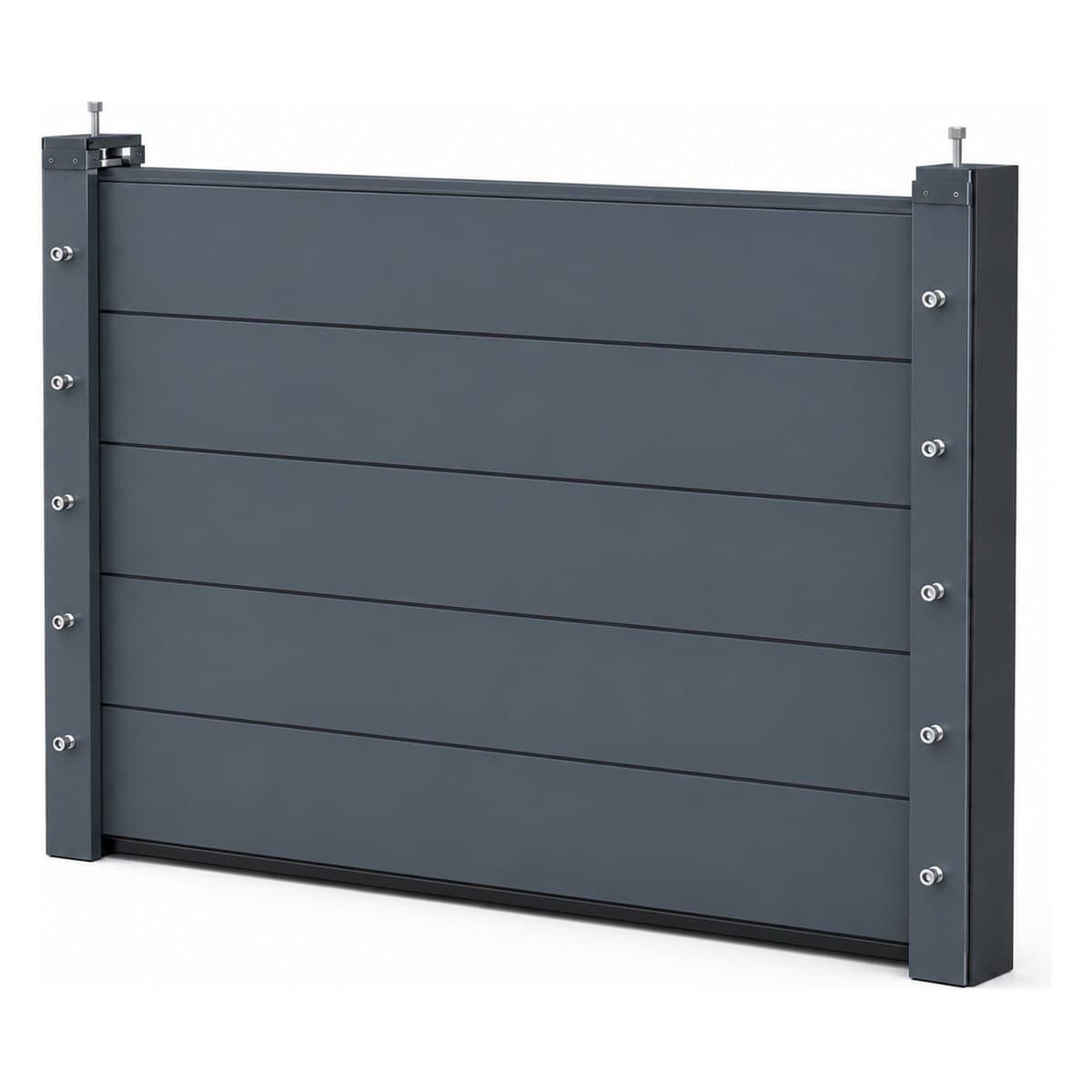 HydroDam Onyx Series aluminum flood barrier